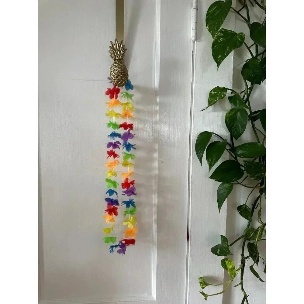 Colorful Hawaiian lei